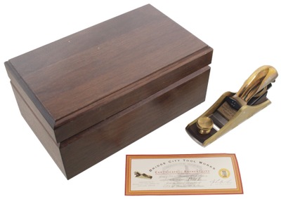 Bridge City Tool Company, Portland, Oregon, No. CT-8: 20 Degree Angle Block Plane