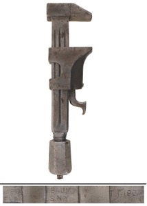 H.W. Baum, Evans Mills, New York: Patent Quick Adj. Nut Wrench
