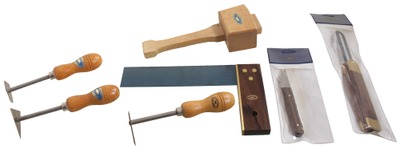 Crown Tools, Sheffield, England: Lot Of Extra Clean Woodworking Tools