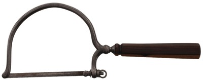 Unmarked: Artfully Crafted Metal Wkg. Saw