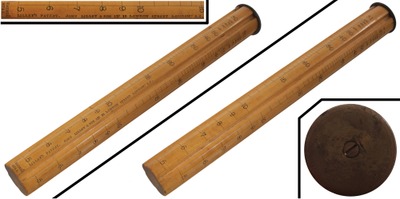John Lilley & Son, London, England: Lilley's Patent Fathom Rule