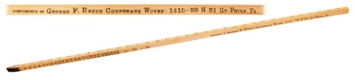 Kerby & Bro., New York (Unmarked): Maple Wantage Rule