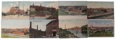 Assorted Makers: Eight Tool Related Postcards