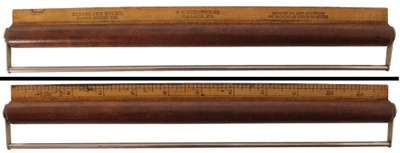 F.B. Deming, Calais, Maine: "The Dirigo" Ink Ruler