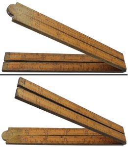 Stephens & Company, Riverton, Connecticut, No. 42 1/2: Two Foot, Two Fold Folding Rule