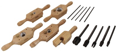 Ameican Machine & Tool, Royersford, Pennsylvania: Full Set Of A.M.T. Taps & Dies For Wood