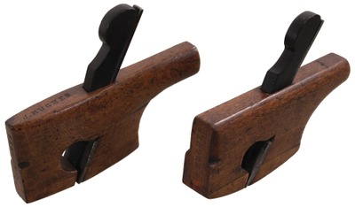 Unmarked: Pair Of Tail Hdl. Coach Mkrs. Molding Planes