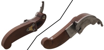 Aux Mines De Suede, Rue Lamartine 6, Paris, France: Coachmakers Curved Plow Plane