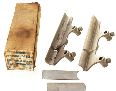Record Tool Works, Sheffield, England, No. 12: Pair Of Cast Iron H/R Bases