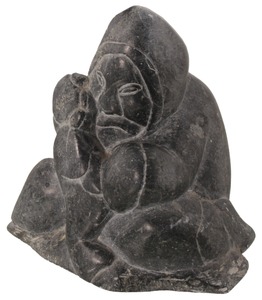 Unmarked: Carved Stone Inuit Sculpture