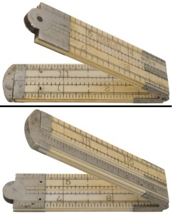 Stanley Rule & Level, No. 39: One-Foot/Four Fold Folding Rule