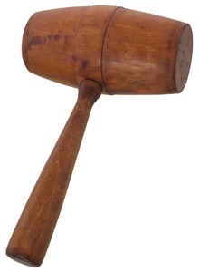 Unmarked: Massive Laminated Maple Jnrs. Mallet