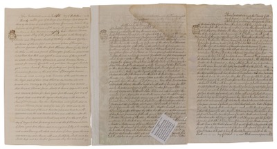 Assorted Makers: 3 Poor Children Indenture Documents