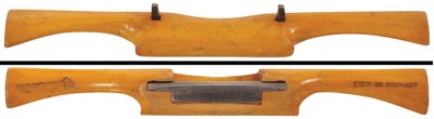 Wm. Marples & Sons, Sheffield, England: Diminutive Boxwood Spoke Shave