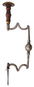 Unmarked: Spectacular Early Iron Bit Brace