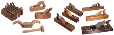 Assorted Makers: Lot Of Asst. Bench And Molding Planes