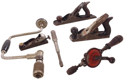 Assorted Makers: Lot Of Clean & Usabl Woodworking Tools