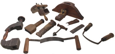 Assorted Makers: Lot Of Extra Clean Coopers' Tools