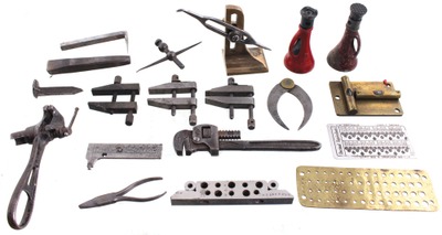 Assorted Makers: Lot Of Assorted Machinists' Tools