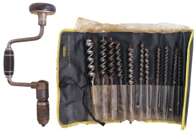 Stanley Tools: Full Set Of 13 #100 "Jennings" Auger Bit