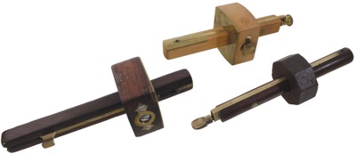Assorted Makers: Three Exotic Wood Marking Gauges