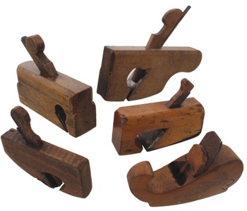 Unmarked: Five Small Size Woodworking Plane