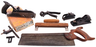 Assorted Makers: Lot Of Clean & Usabl Woodworking Tools