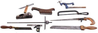 Assorted Makers: Lot Of Early Type Woodworking Tools