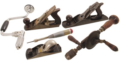 Assorted Makers: Lot Of Clean & Usabl Woodworking Tools