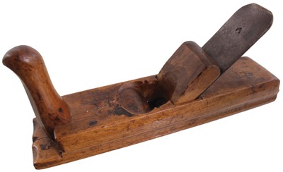 Unmarked: Early Carved Euro. Smoothing Plane