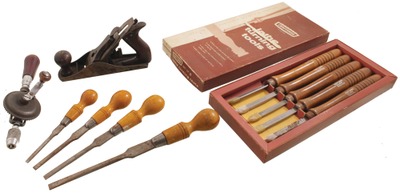 Assorted Makers: Lot Of Clean & Usabl Woodworking Tools