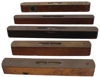 Assorted Makers: Five English Maker Bench Type Levels