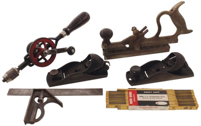 Assorted Makers: Lot Of Clean & Usabl Woodworking Tools