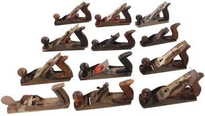 Assorted Makers: Lot Of Later Type Smoothing Plane