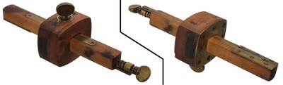 M.M. Brainard, Green River, New York: Rare Boxwood Marking Gauge
