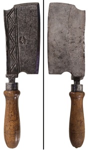 P. Guilbaud, a Tours, France: Early Decorated Chopping Axe