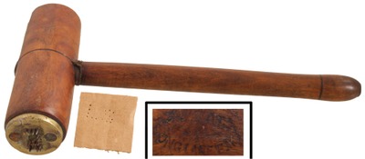 Unmarked: Tropical Hardwood Head Tattoo Mallet