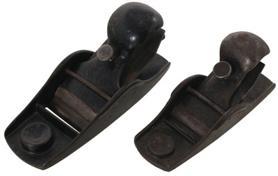 Birmingham Plane Manufacturing Company, Birmingham, Connecticut: Two Cast Iron Block Planes