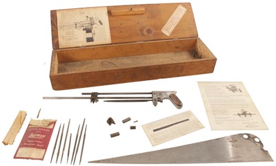 Andrew Zapart, Brooklyn, New York: Zapart's Patent Saw Filing Tool