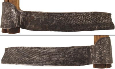 Unmarked: Early File Forged Riving Froe