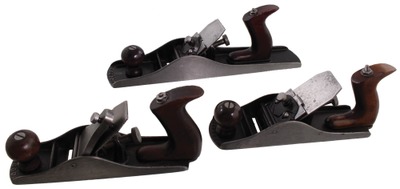 Goodall Tool Company, Philadelphia,  Pennsylvania: Three "Goodall" Bran Woodworking Planes