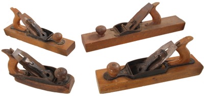 Assorted Makers: Four Complete & Soun Transitional Planes