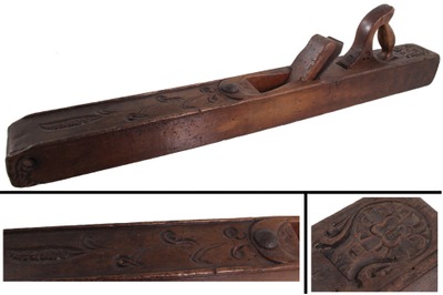 Unmarked: Early Carved Europea Jointer Plane