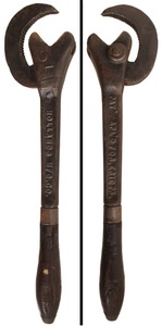 Hollands Manufacturing Company, Erie, Pennsylvania: Self Adjust Pipe Wrench