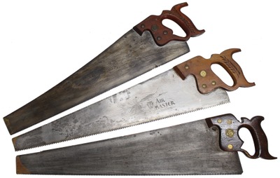 Assorted Makers: Three Extra Clean Hand Saws