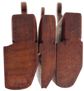 T.J. Wood, New York, New York: Three Applewood H/R Molding Planes