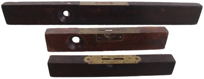 Assorted Makers: Three Early Maker Spirit Levels