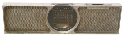 Unmarked: "Inclinex" Inclinometer Level