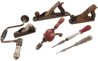 Assorted Makers: Lot Of Clean & Usabl Woodworking Tools