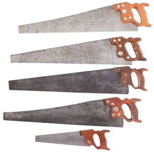 Assorted Makers: Five Clean & Usable Hand Saw